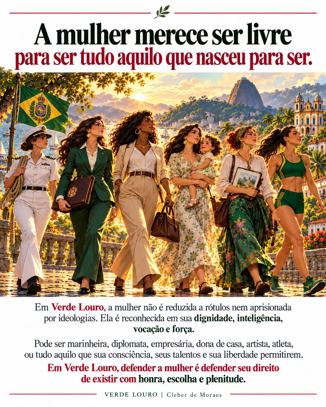 A mulher merece ser livre